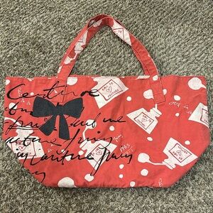 Juicy Couture Large Orange Marmalade Bubble Tote